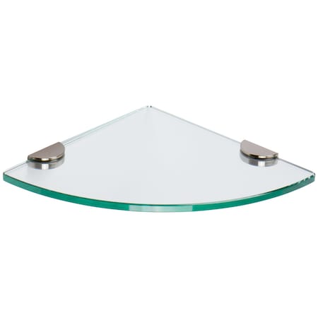 Ginger Corner Shelf in Satin Nickel 0218CT-10-10/SN